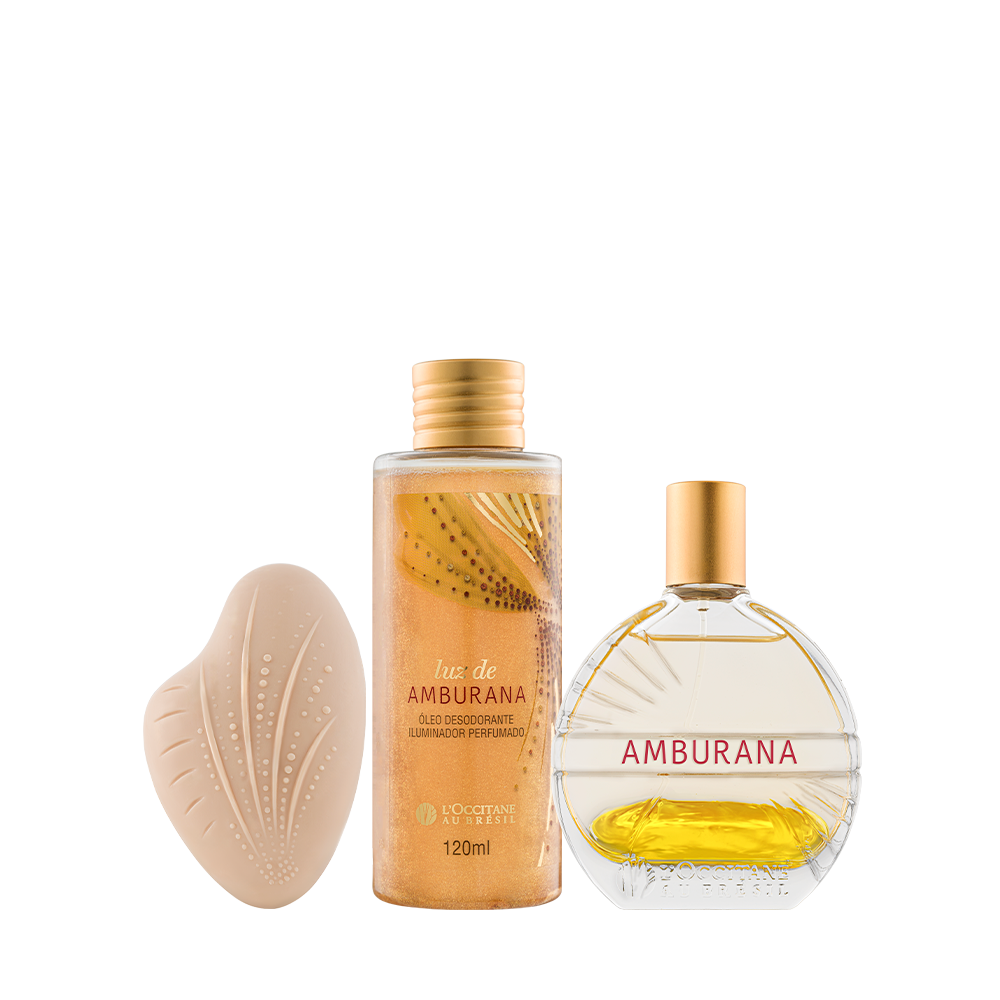 Combo Luz de Amburana: Eau de Parfum, Sabonete e Óleo Iluminador, ,  large image number 0